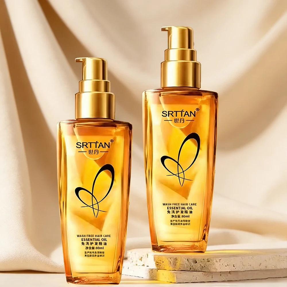 Moroccan Argan Oil Hair Serum Lightweight Hair Oil Mist For Split Ends