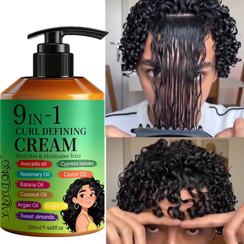 Moisturizing Curl Styling Cream | 280 mL