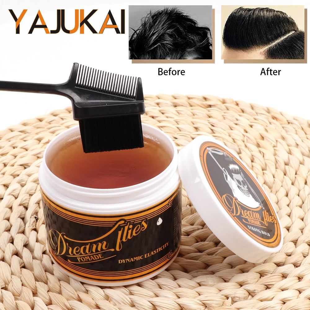 Men's Retro Styling Pomade | Moisturizing Hair Wax