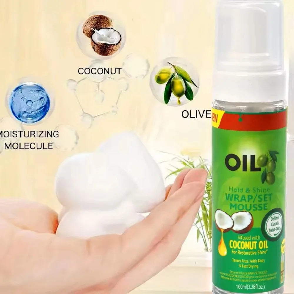 Curly Hair & Wig Styling Mousse, 100 ml