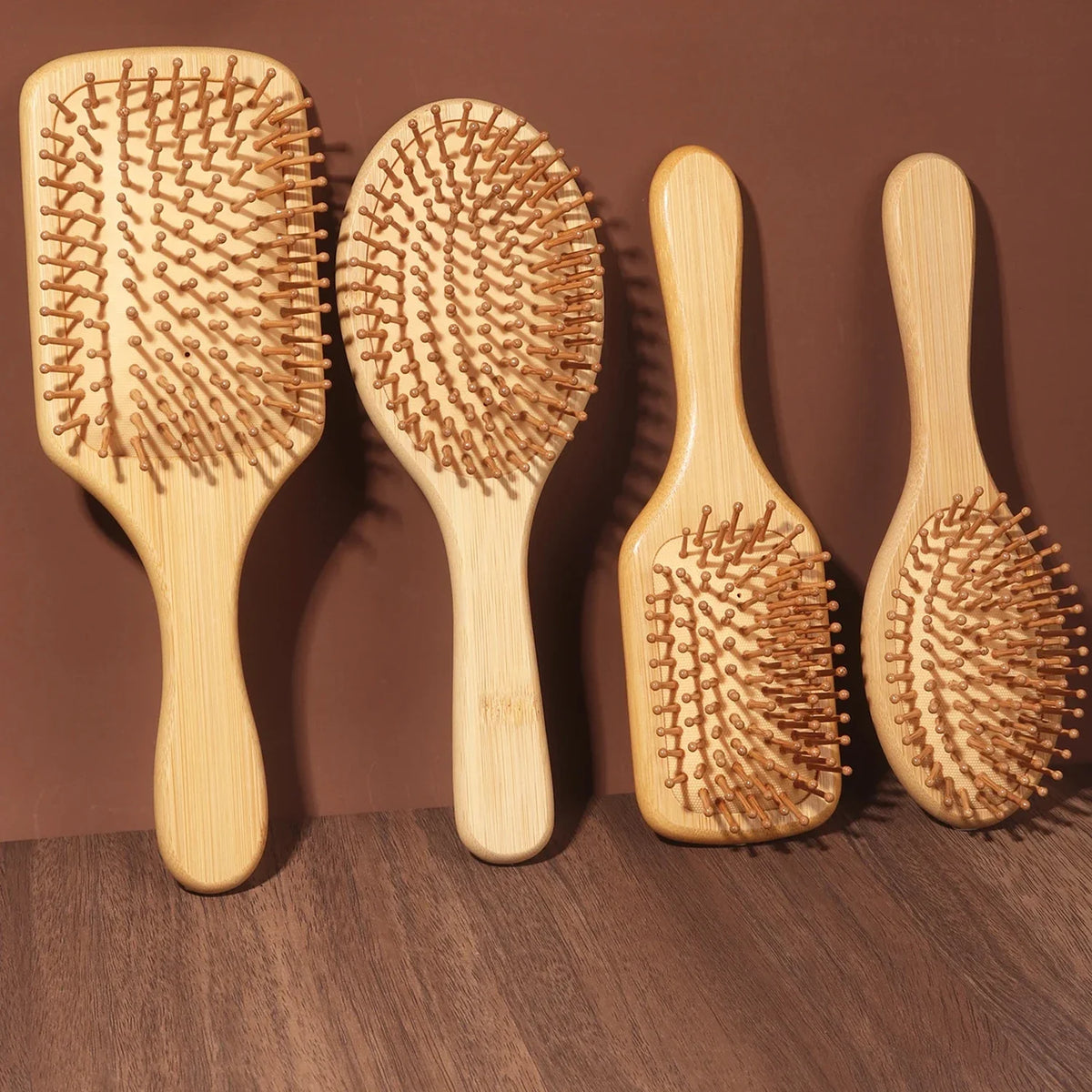 Bamboo Paddle Brush