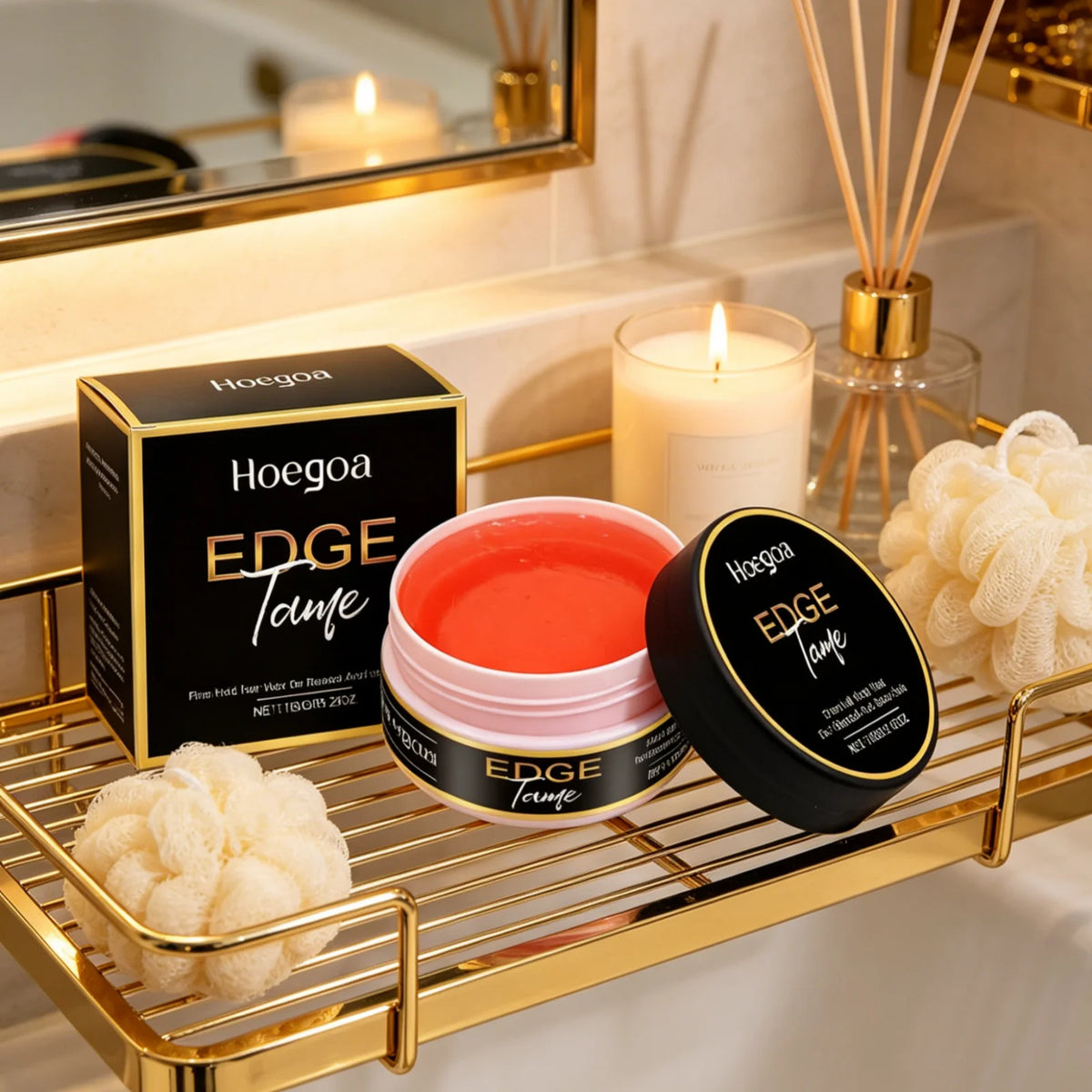 Hoegoa Styling Gel | Firm Hold & Edge Control, 150 g