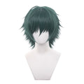 Jujutsu Kaisen-Inspired Green Cosplay Wig & Glasses Options