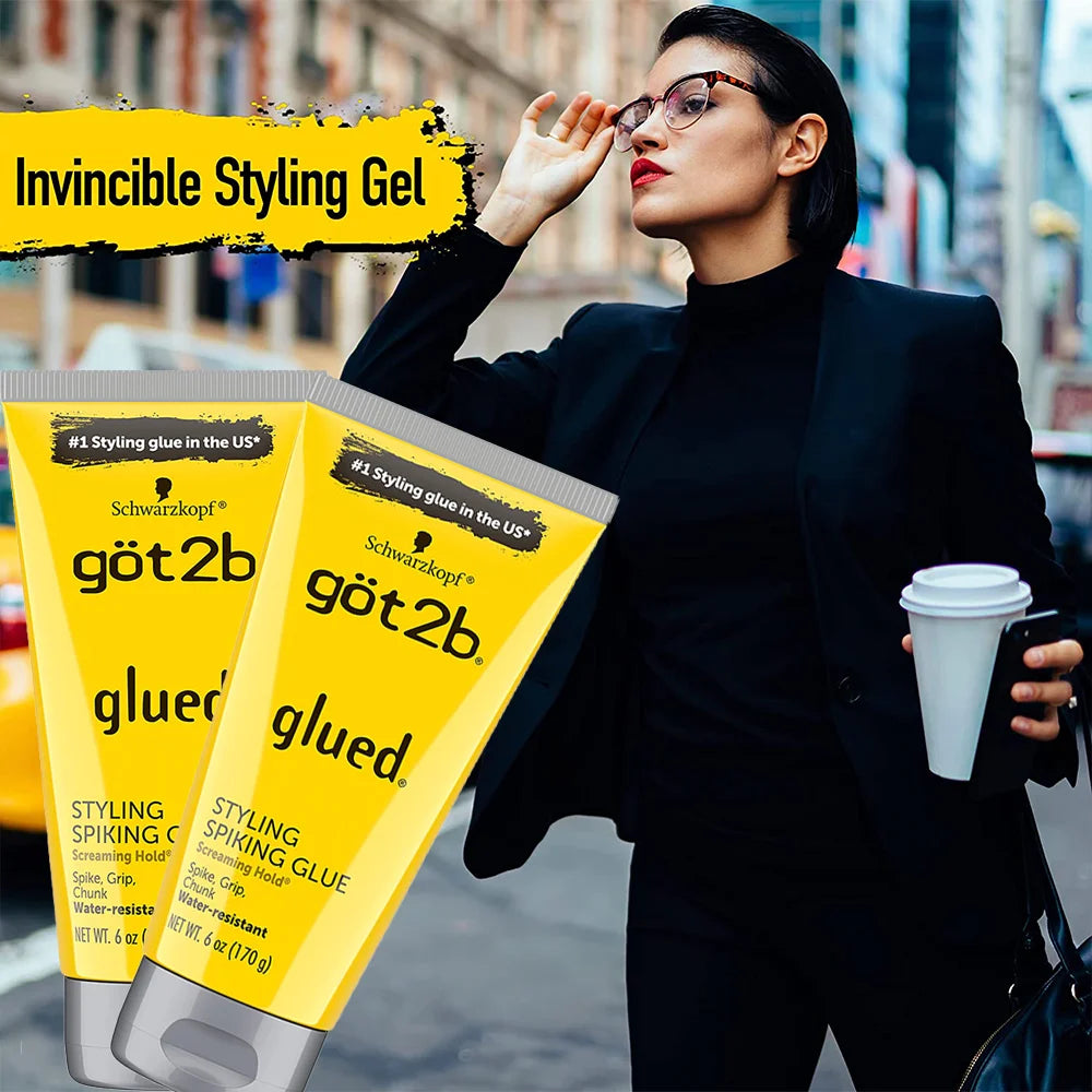 got2b Glued Hair Styling Gel | Strong Hold