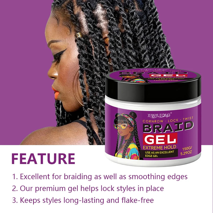 Braiding & Twisting Gel | Edge Control