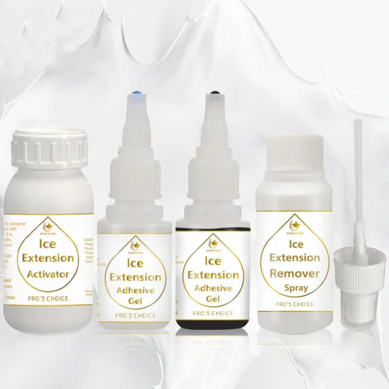 Cold-Bond Hair Extension Glue & Remover | Kit or Singles