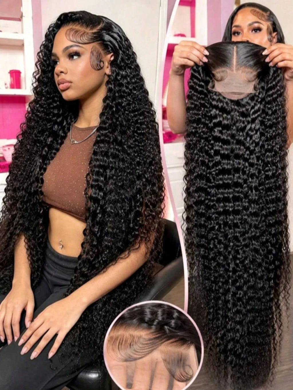 13x6 Hd Lace Frontal Wigs Loose Deep Wave