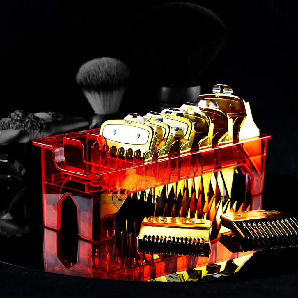 8-Compartment Hair Clipper Storage Box
