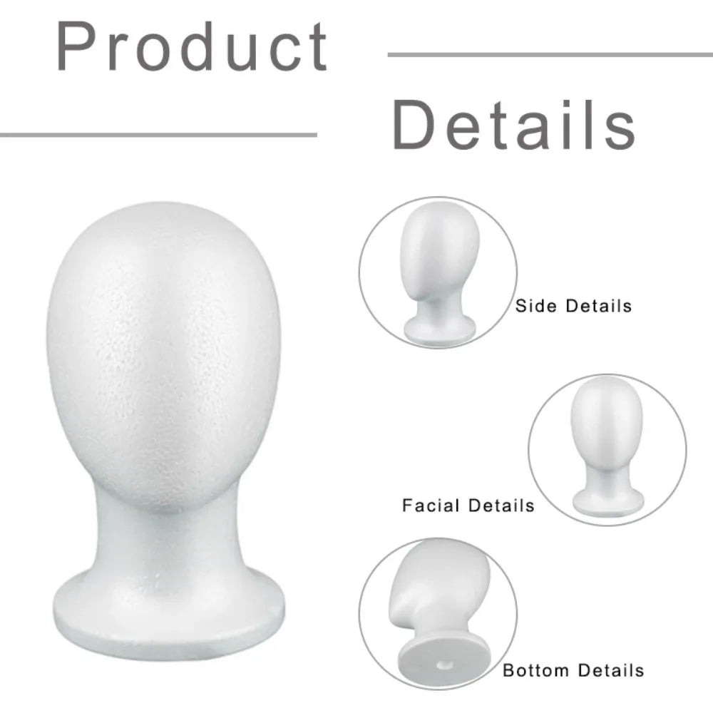 Foam Mannequin Head for Wig Display