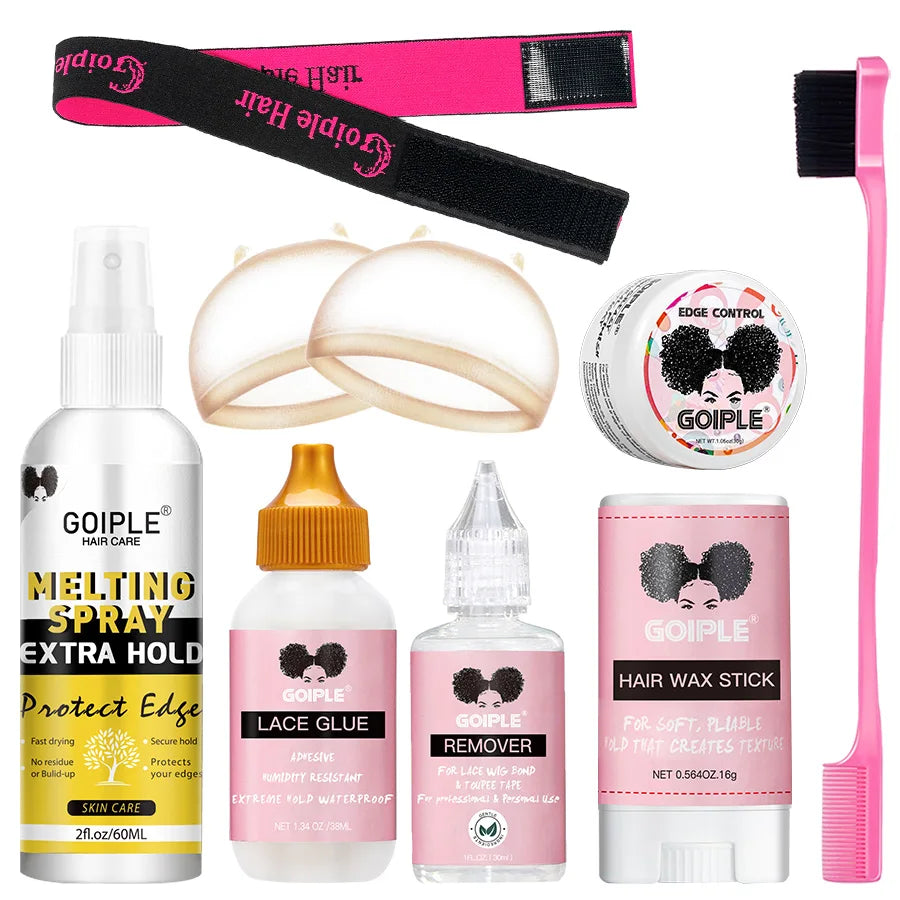 Wig Glue & Styling Kit | 5, 6 or 9 Pieces