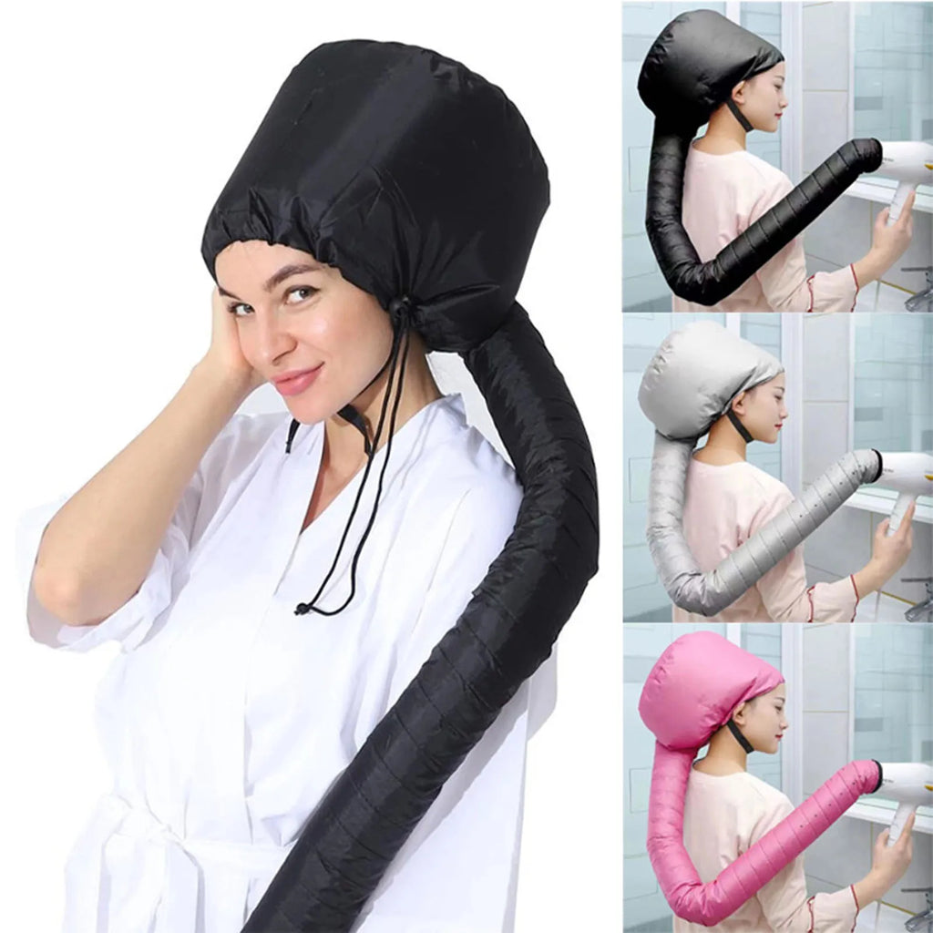 Reusable Bonnet Hair Dryer Attachment