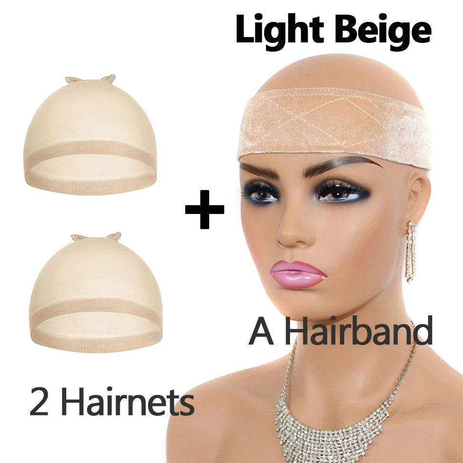 Adjustable Velvet Wig Grip Headband
