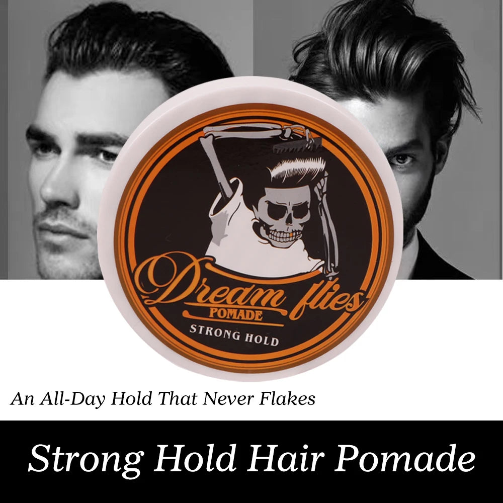 Men's Retro Styling Pomade | Moisturizing Hair Wax