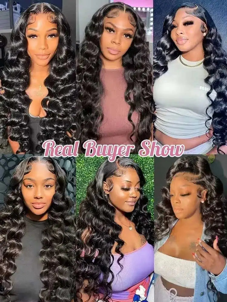 13x6 Hd Lace Frontal Wigs Loose Deep Wave