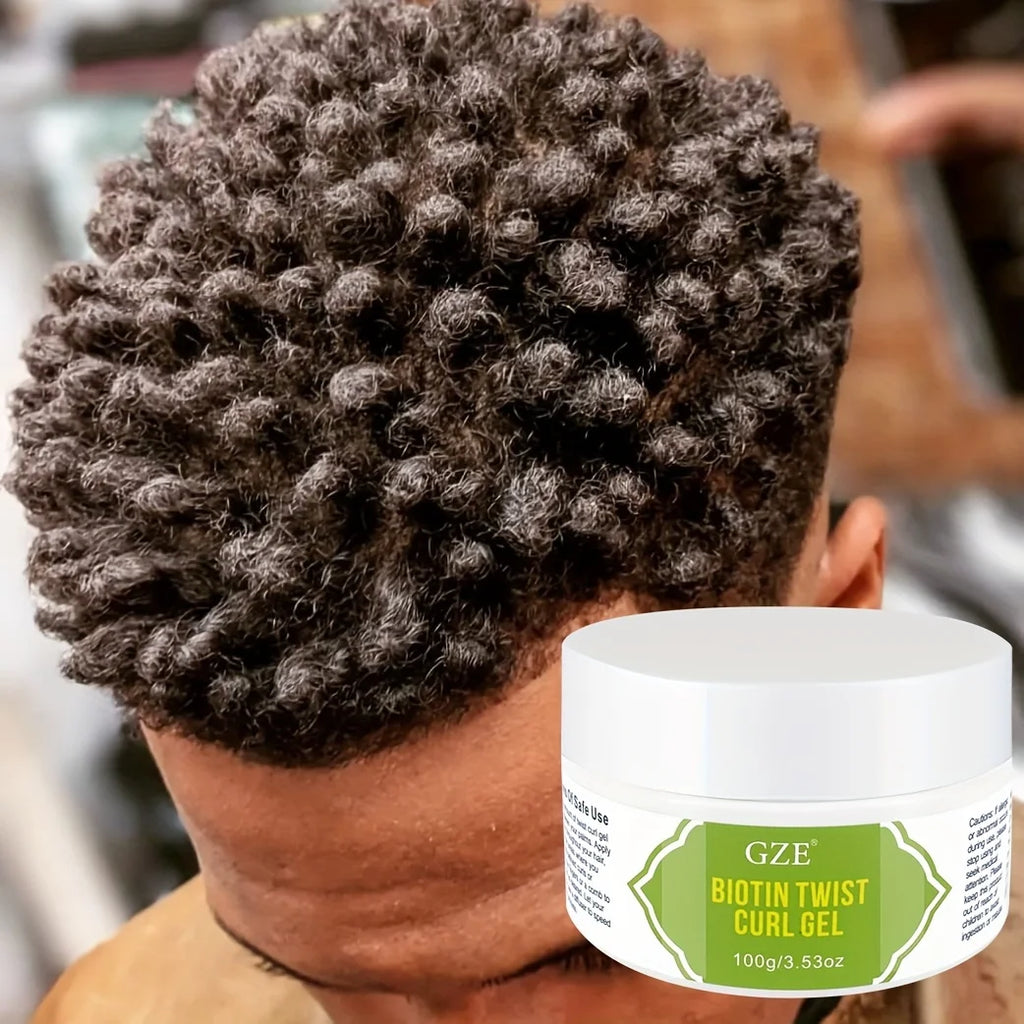GZE Biotin Twist & Curl Gel | Hydrating Styling Gel