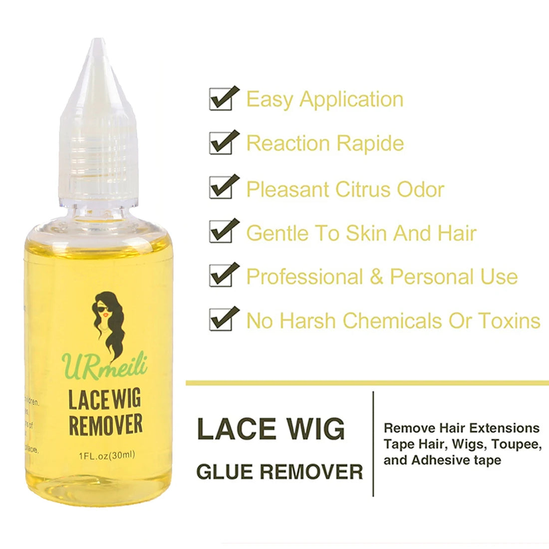 Lace Front Wig Adhesive, Melting Spray & Remover Options