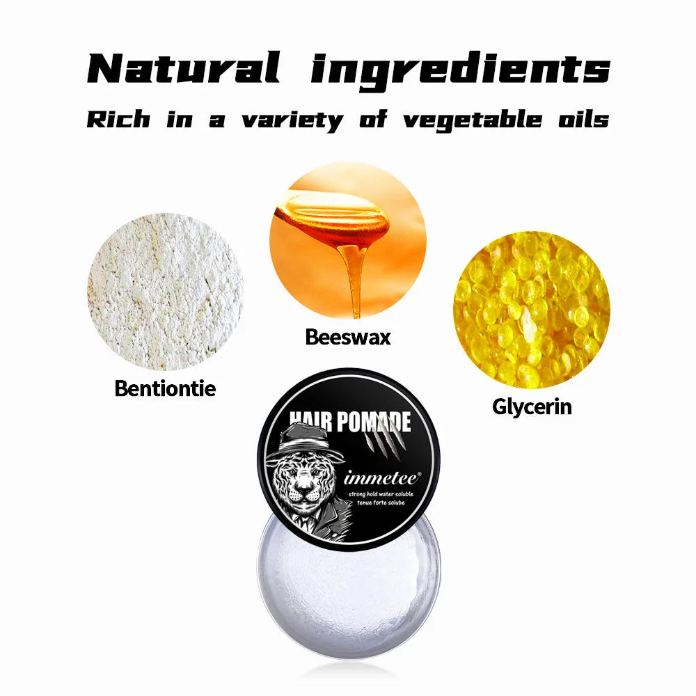 Men's Scented Hair Wax | Strong Hold & Edge Control
