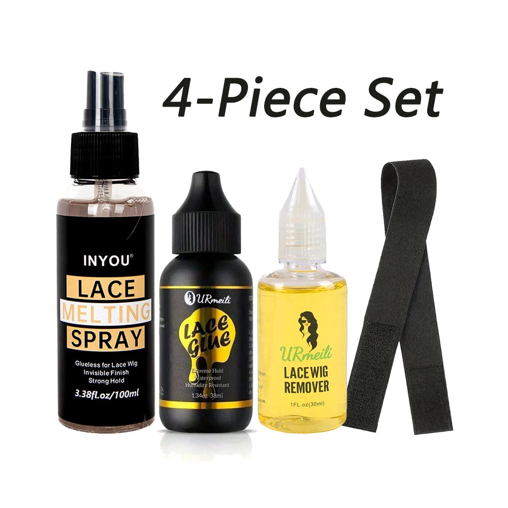Lace Front Wig Adhesive, Melting Spray & Remover Options