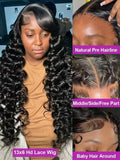 13x6 Hd Lace Frontal Wigs Loose Deep Wave