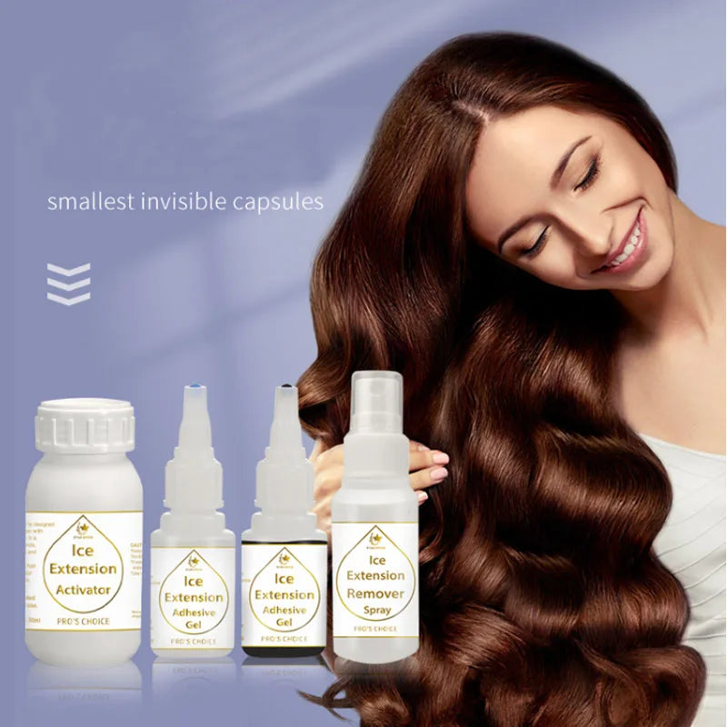 Cold-Bond Hair Extension Glue & Remover | Kit or Singles