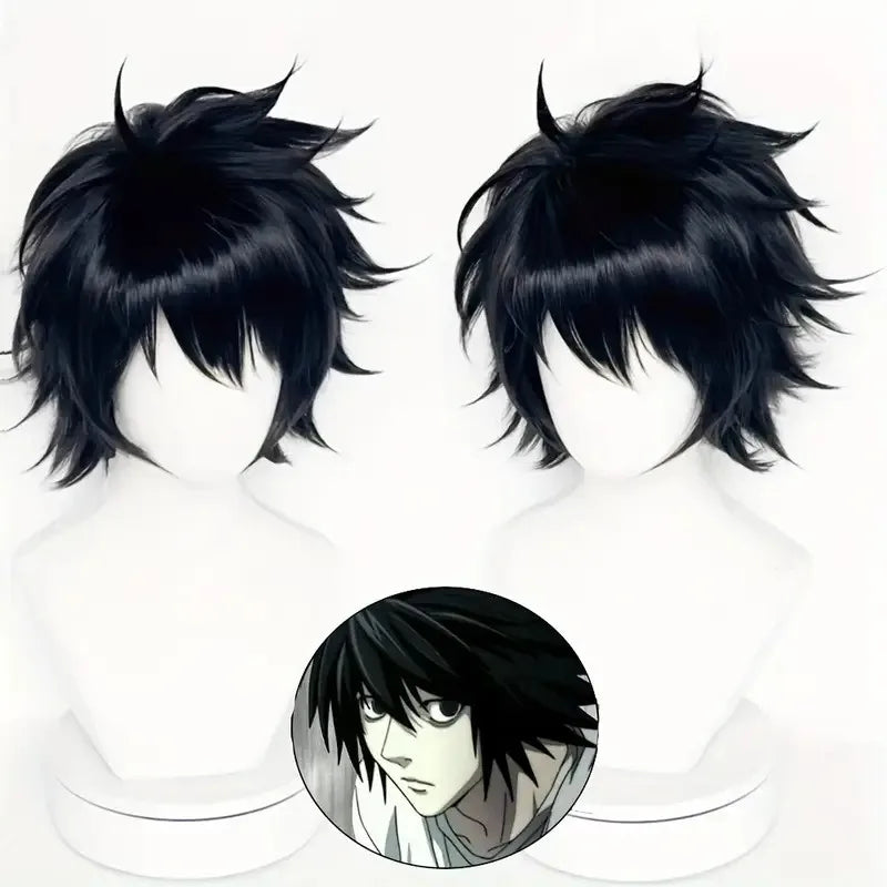 Detective L Role Wig