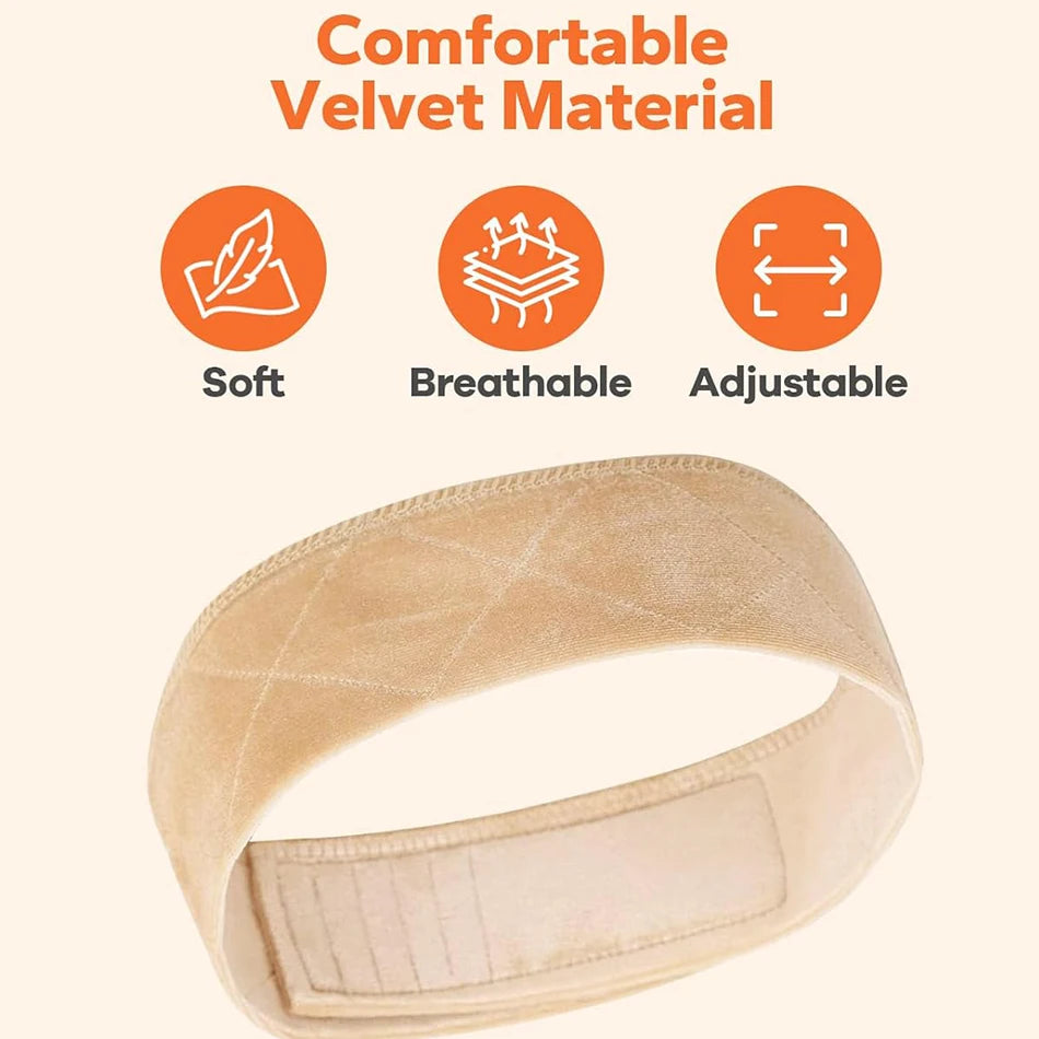 Adjustable Velvet Wig Grip Headband
