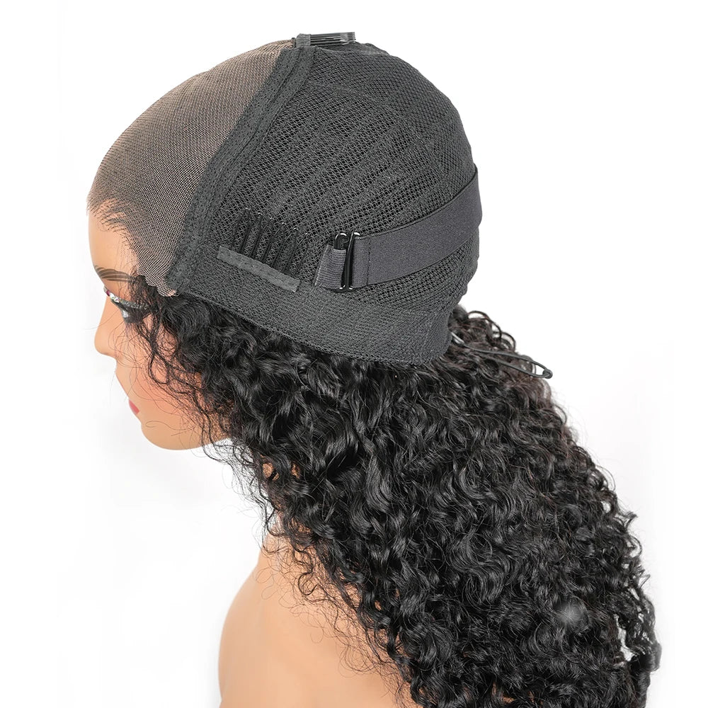 Burmese Curly Lace Wig, 180% & 200% Density