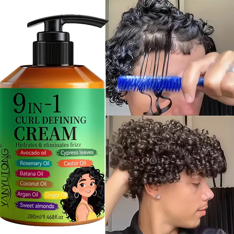 Moisturizing Curl Styling Cream | 280 mL