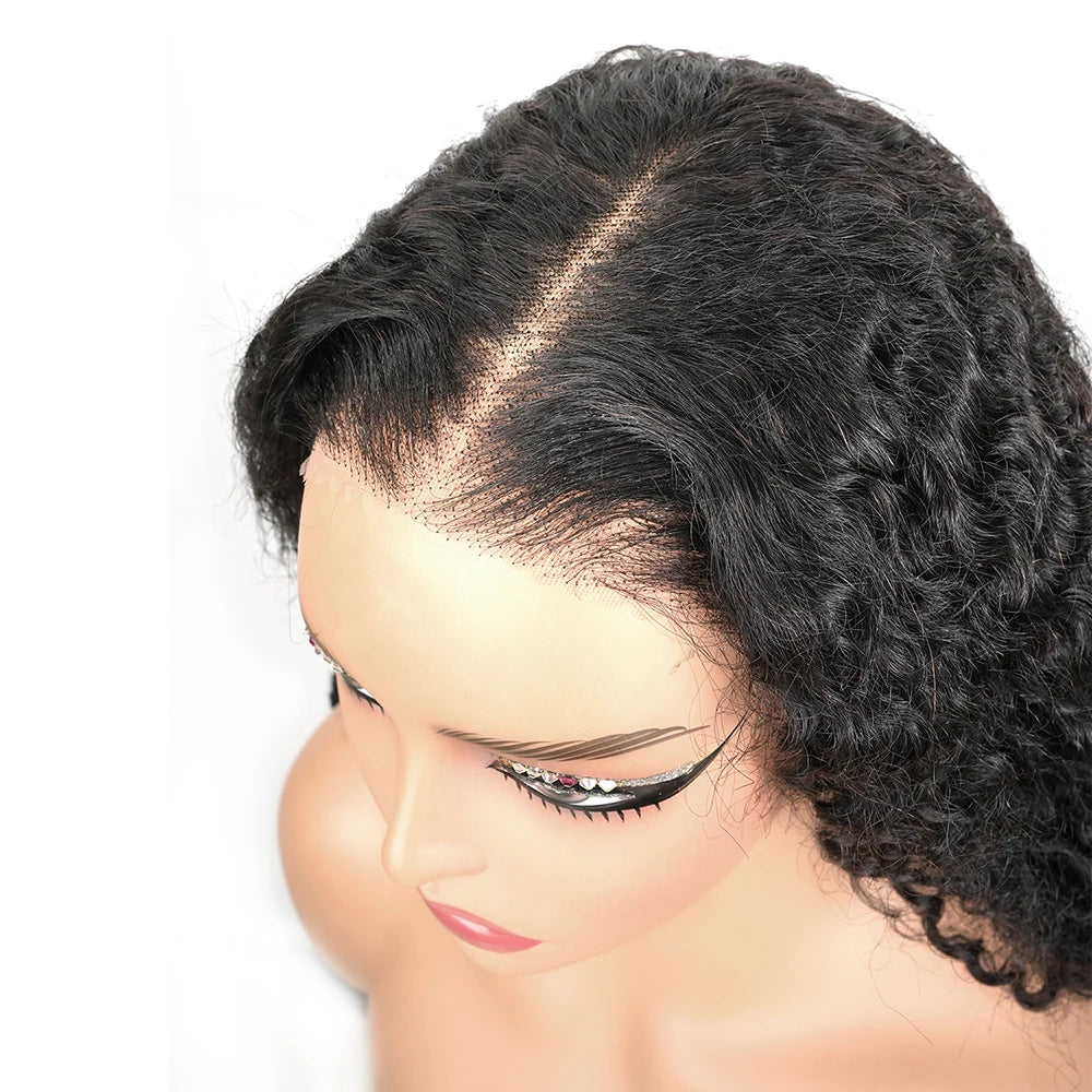 Burmese Curly Lace Wig, 180% & 200% Density