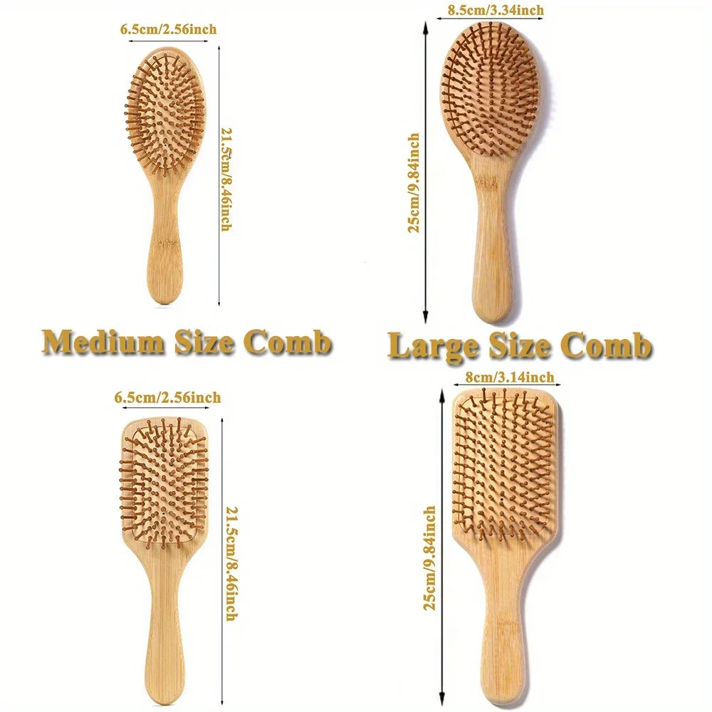 Bamboo Paddle Brush