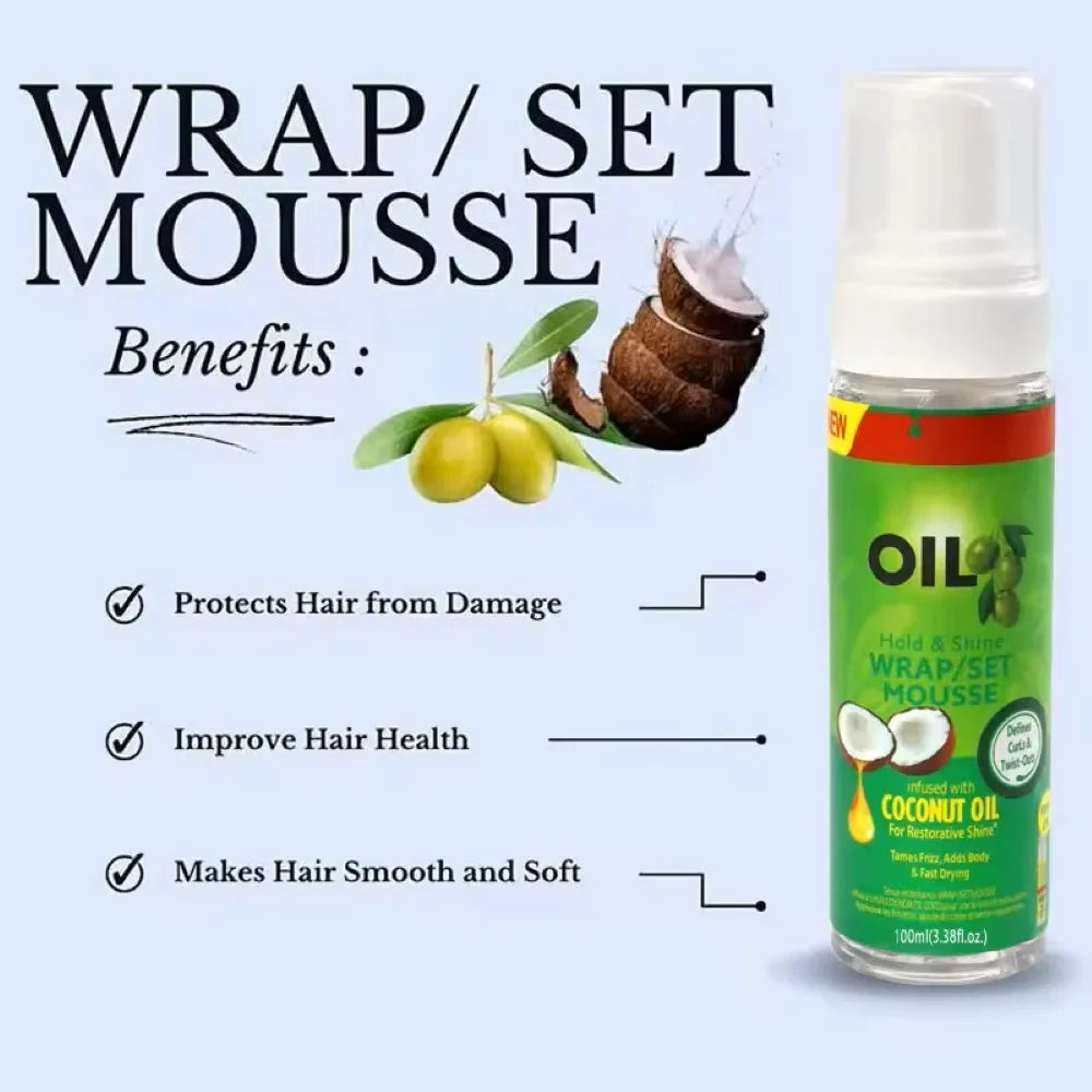 Curly Hair & Wig Styling Mousse, 100 ml