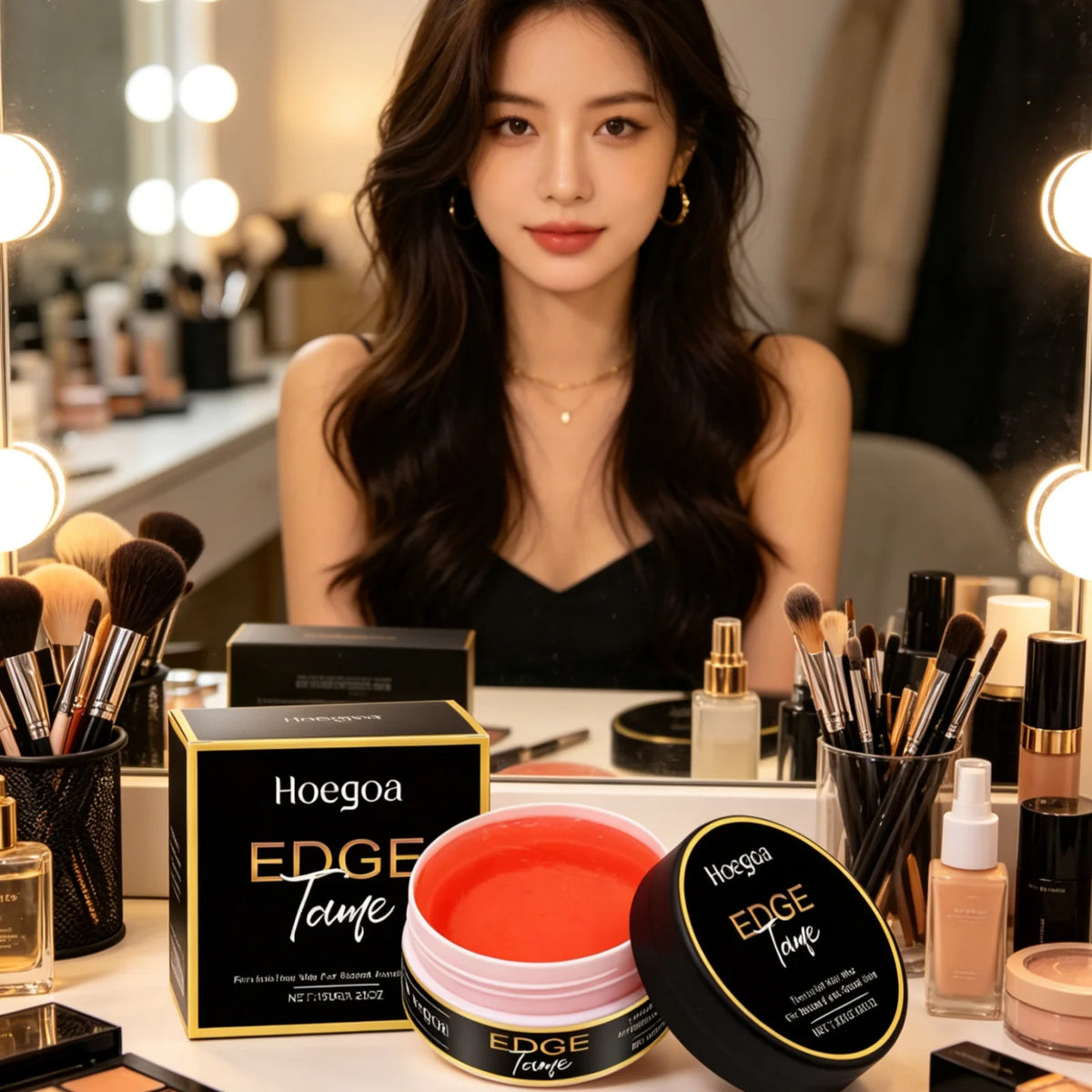 Hoegoa Styling Gel | Firm Hold & Edge Control, 150 g
