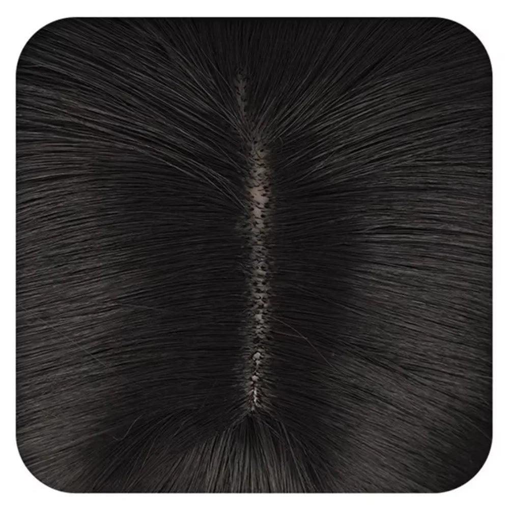 Long Straight Black Synthetic Cosplay Wig
